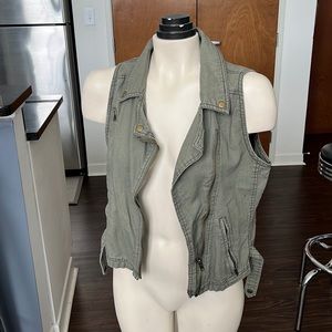 Maurice’s Green Edgy Vest